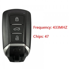 CN029003  For Dofeng Smart key 3 button Hitag 47 chip