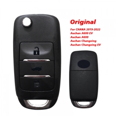 CN035008 Original genuine folding key For CHANA A600 EV Auchan A600 Auchan Changxing Auchan Changxing EV 2019-2022 with remote control transmitter cir