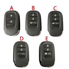 CN003155 2/3/4/5B Smart Car Remote Control Key Fob Keyless Go 433MHZ 4A Chip FCC ID: KR5TP-4 for Honda CRV Civic Accord 2022