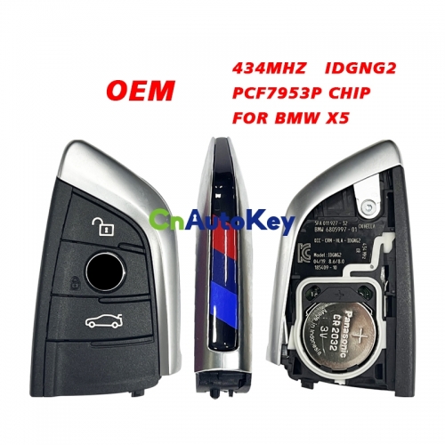 CN006081 For original BMW X5 3 button keyless remote key for Korea car 434mhz PCF7953P chip