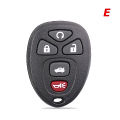 CN014109 315Mhz OUC60270 5/6 Buttons Remote Control Keyless Entry Car Key Fob for Buick Chevrolet Cadillac GMC Saturn