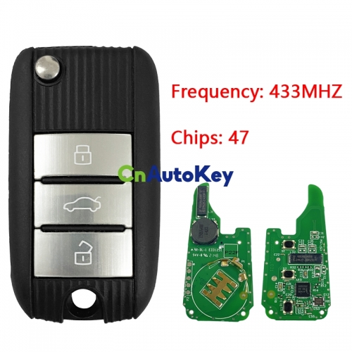 CN097014 Suitable for MG OEM smart remote control key 433MHZ 47 chip