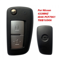 CN027029 Original FOR NISSAN 2 Button 433MHZ ID46 PCF7961 TWB1U906