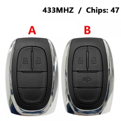 CN014111  Suitable for Chevrolet OEM smart remote control key 2/3 Buttons 433MHZ...