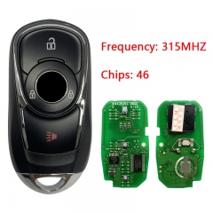 CN013019 2018-2020 Buick Encore 3-Button Smart Key 315MHZ ID46 chip PN 13506667 ...