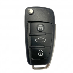 CN008099 3Button 315 MHz MQB 48Chip Keyless Go Flip Remote Car Key For Audi A3 S3 2012-2017 8V0 837 220E