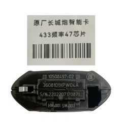 CN075007 Smart Remote Key 433Mhz with ID47 Chip for Great Wall Motor POER GWM Pao Poer P Series