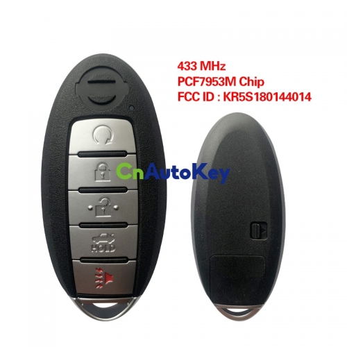 CN027065 S180144310 Smart Remote Car Key 433MHz PCF7953M For NISSAN Altima Maxima Infiniti QX60 2015 2016 2017 2018 2019 KR5S180144014