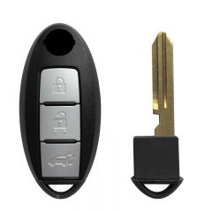 CN027098 Nissan MURANO 2009-2016 Genuine Smart Key 433MHz 285E3-1AN5B / 285E3-1TJ0E Transponder ID: PCF7952 HITAG 2 - ID46 FCCID: S180143002