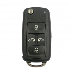 CN001121 Aftermarket VW Remote key Volkswagen Sharan / Transporder Megamos AES ID88 434Mhz