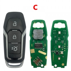 CN018122 3/4/5 Buttons Remote Smart Car Key For Ford Fusion Explorer Edge Mustang Mondeo Kuka 2013-2017 M3N-A2C31243300 315/434/868/902mhz