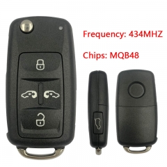 CN001121 Aftermarket VW Remote key Volkswagen Sharan / Transporder Megamos AES I...