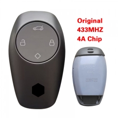 CN038001 Original 4 Button Smar key for Leapmotor T03 car ignition keys 433MHZ 4...