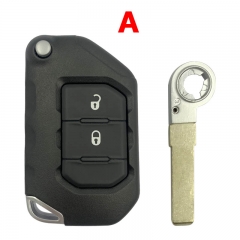 CN086041 for Jeep Wrangler 2018 2019 Smart Remote Key Fob FCC ID: OHT1130261 433MHz 4A Chip 68416784AA