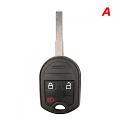 CN018132 OEM PCB 3/4 Buttons Remote Key For Ford C-Max F350 Escape Fiesta F150 Mustang Fit Mazda Uncut HU101 FO38 Blade Replace