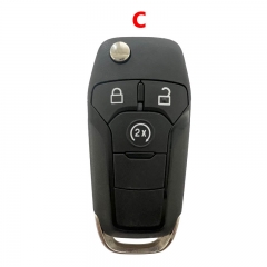 CN018133 OEM Flip Remote Key Keyless Entry 315/434/902MHz with 49 chip Hitag Pro for Ford