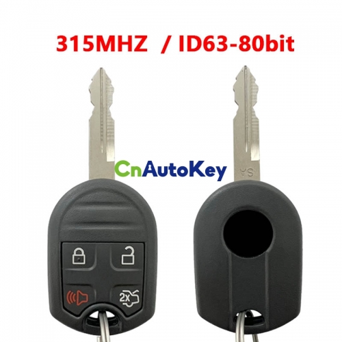 CN018135 OEM Remote Car Key For Ford Mustang Expedition Explorer Taurus Flex 3Buttons 315MHZ ID63-80bit Chip CWTWB1U793 SVD Logo