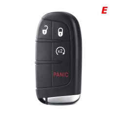 CN086038 2/3/4/5BT Smart Remote Control Key 433mhz 4A Chip Keyless Entry SIP22 Blade For Jeep Compass M3N-40821302