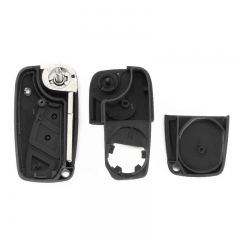 CS017022 Flip Folding Remote Car Key Case Shell Cover Fob Blank For FIAT Iveco Punto Ducato Stilo Panda Idea Doblo Bravo 2 Buttons