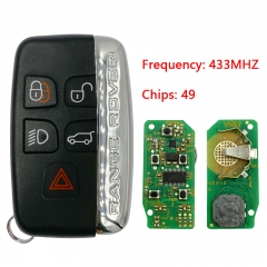 CN004003 Range Rover Evoque/Sport/2010- 2016 Smart KEY 5 Button 433Mhz