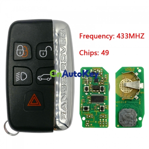 CN004003 Range Rover Evoque/Sport/2010- 2016 Smart KEY 5 Button 433Mhz