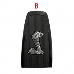 CS018057 Suitable for Ford Car Key Replacement Back Cover, Contains Raptor Cobra Mustang Ford Logo