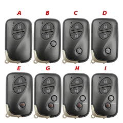 CS052012 Replacement Smart Remote Key Shell Case 2/3/4 Button TOY48for Lexus ES3...
