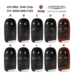 CN086054 2/3/4/5 Buttons universal smart key For Jeep dodge fiat chrysler ID46 434MHZ FCC ID :M3N40821302 Multi-function programming key