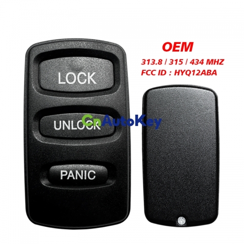 CN011040 OEM 3 Button Keyless Entry Remote For 2000-2001 Mitsubishi Eclipse PN: MR587859 HYQ12ABA