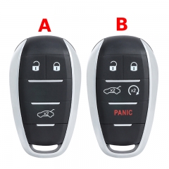 CS092009 Smart Key for Alfa Romeo key shell 3 BUTTON no logo