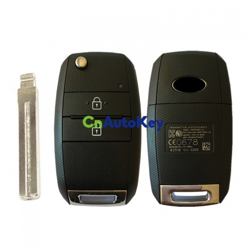 CS051040 For KIA K3 2Buttons Flip key shell With TOY49 key blade