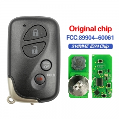 CN052022 2008-2016 Lexus LX570 4-Button Smart Key PN 89904-60061 HYQ14AAB (E-Boa...