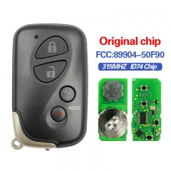 CN052034 Lexus LS460, LS600H 2007+ Smart Key, 4Buttons, HYQ14ACX-5290 P1 98 4D-6...