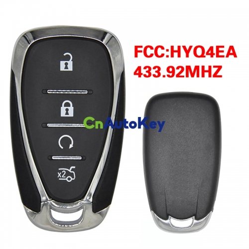 CN014112 For Chevrolet Holden Smart Car Key 433.92MHz 7937E Model:4EA FCC ID: HYQ4EA IC: 1551A-4EA Type: 4HA04 P/N: 13589148 F