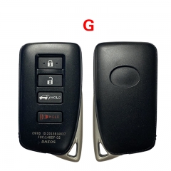 CS052056 Remote 2/3/4 Buttons Key Case For LEXUS ES350 IS/ES/GS/NX/RX/GX GS300 GS350 IS250 ES250 NX200 Smart Car Key Shell