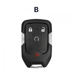 CS019012 Smart Keyless Fob Shell for Chevrolet Tahoe Silverado Suburban Tahoe GMC Sierra Acadia Terrain YUKON Remote Key Case