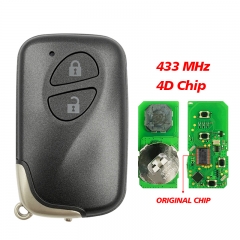 CN052048 Smart Key Keyless Go Entry For Lexus CT200H RX350 RX450H Replace The Genuine Key 433Mhz 5290D