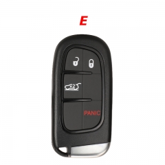 CS087008 Remote Car Key Case Shell For Jeep Grand Cherokee Dodge Ram 1500 Journey Dart Challenger Durango 2/3/4/5 Buttons