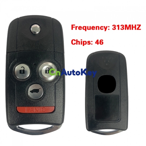 CN003087 3 + 1 Button 313.8 MHz Fob per Honda Accord Coupe 2008-2012 FCC MLBHLIK-1T
