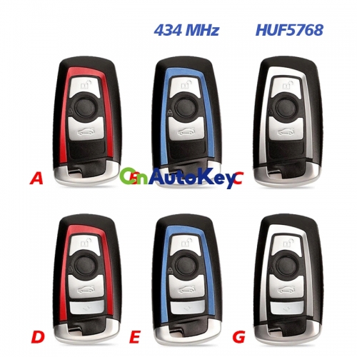 CN006089 ORIGINAL Smart Key for BMW CAS4 3Buttons 434 MHz HUF5768（Korean market）