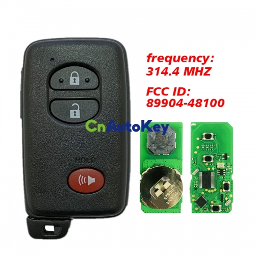 CN007205 Toyota RAV4 Prius 3 Button Proximity Remote Smart Key HYQ14AAB Board 0140 89904-48100