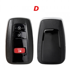 CS007085 2/3/4 Button Smart car key shell For Toyota Corolla Replacement Remote car key shell