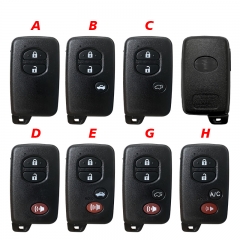 CS007146 Aftermarket 4 Button Smart car remote shell For Toyota Replacement Shel...