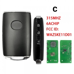 CN026061 2019-2021 Mazda Smart Key / PN: BCKA-675RYA / WAZSKE11D01 315MHZ 6ACHIP