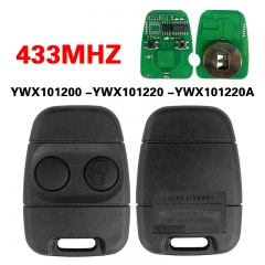CN004042 Land-Rover - MG - Nissan - Rover Remote 2 Buttons - 433 Mhz - YWX101200...