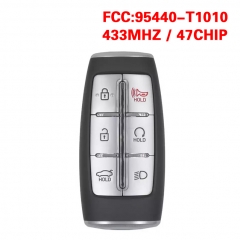CN020303 for 2021 Hyundai Genesis 5+1Buttons Smart KeyPN: 95440-T1010 CHIP: 47 4...