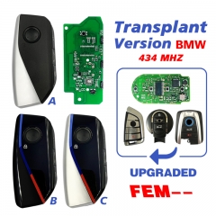 CN006115 Updated For BMW Upgrade FEM-- Smart Key 4 Button Transplant Version