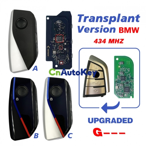 CN006116 Updated For BMW Upgrade G---434MHZ Smart Key 4 Button Transplant Version