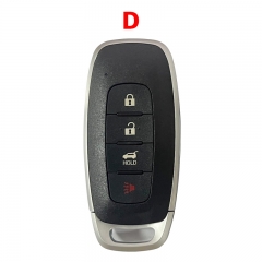 CS027031 Suitable for Nissan Smart Key Housing 2+1/3+1/4+1 buttons