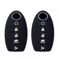 SCC013010 Autobase Silicone Key Fob Cover for Nissan Rogue Murano Armada Maxima ...